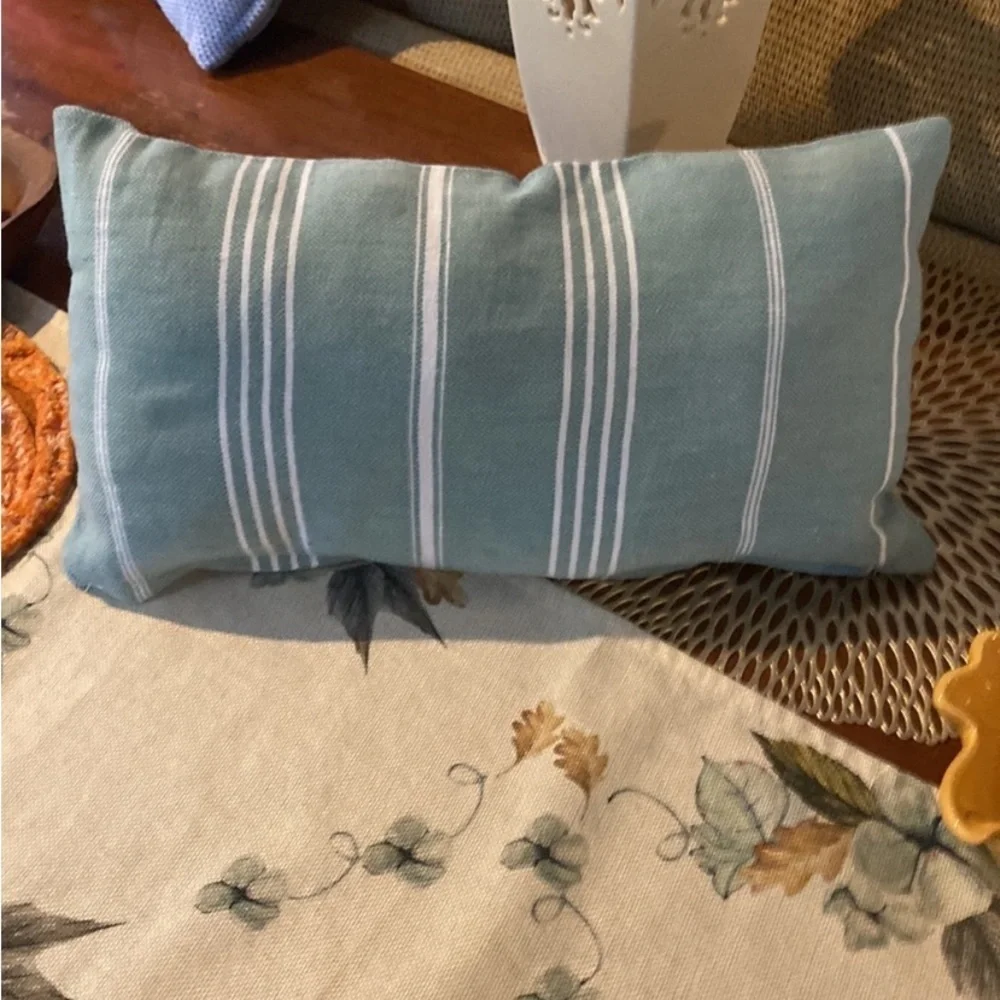 Custom GooD SiDe  8” x 16” Pillow Cover & Insert Available Sustainably Made